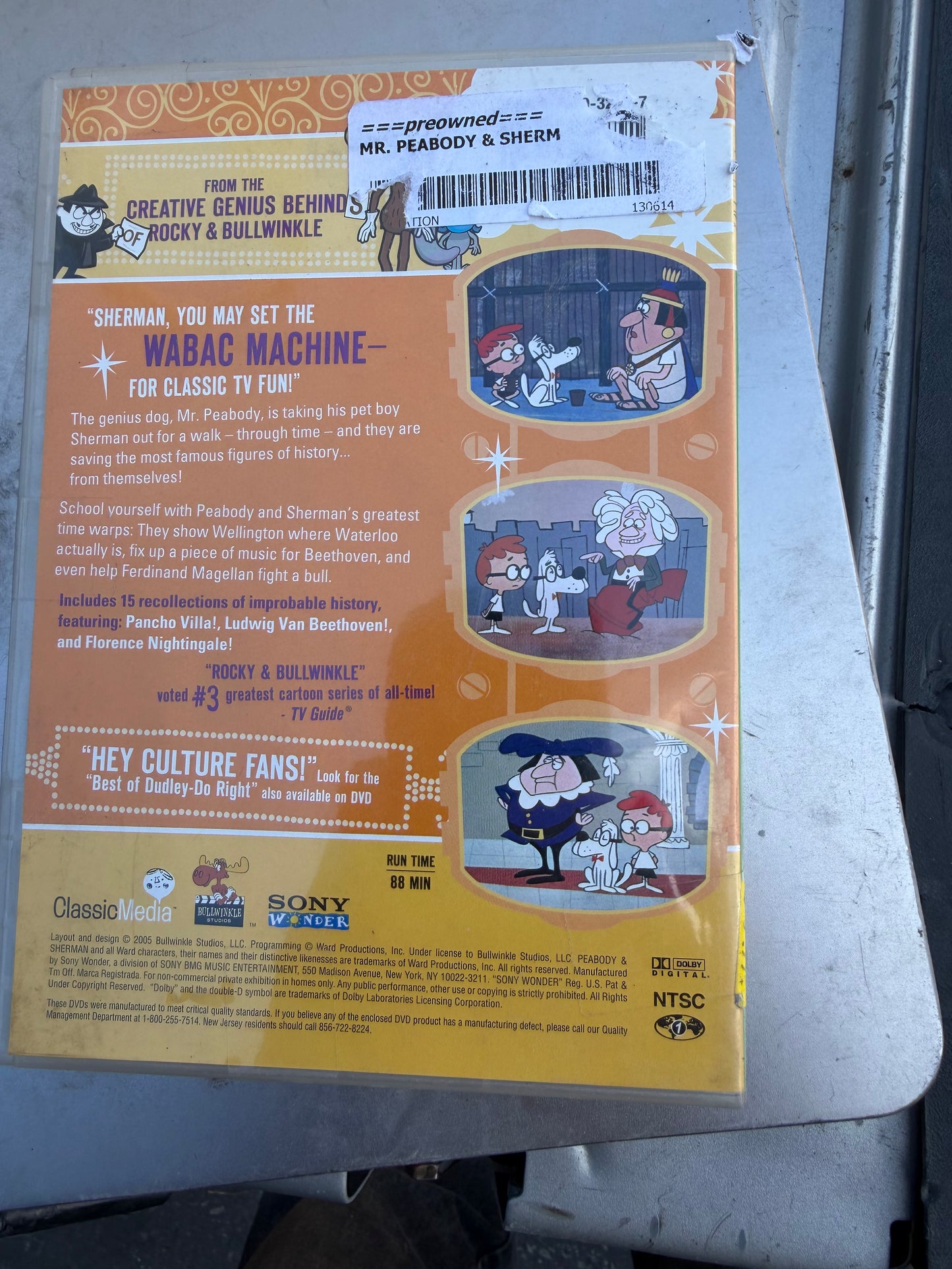 Best of Mr. Peabody and Sherman volume one dvd series cartoons…