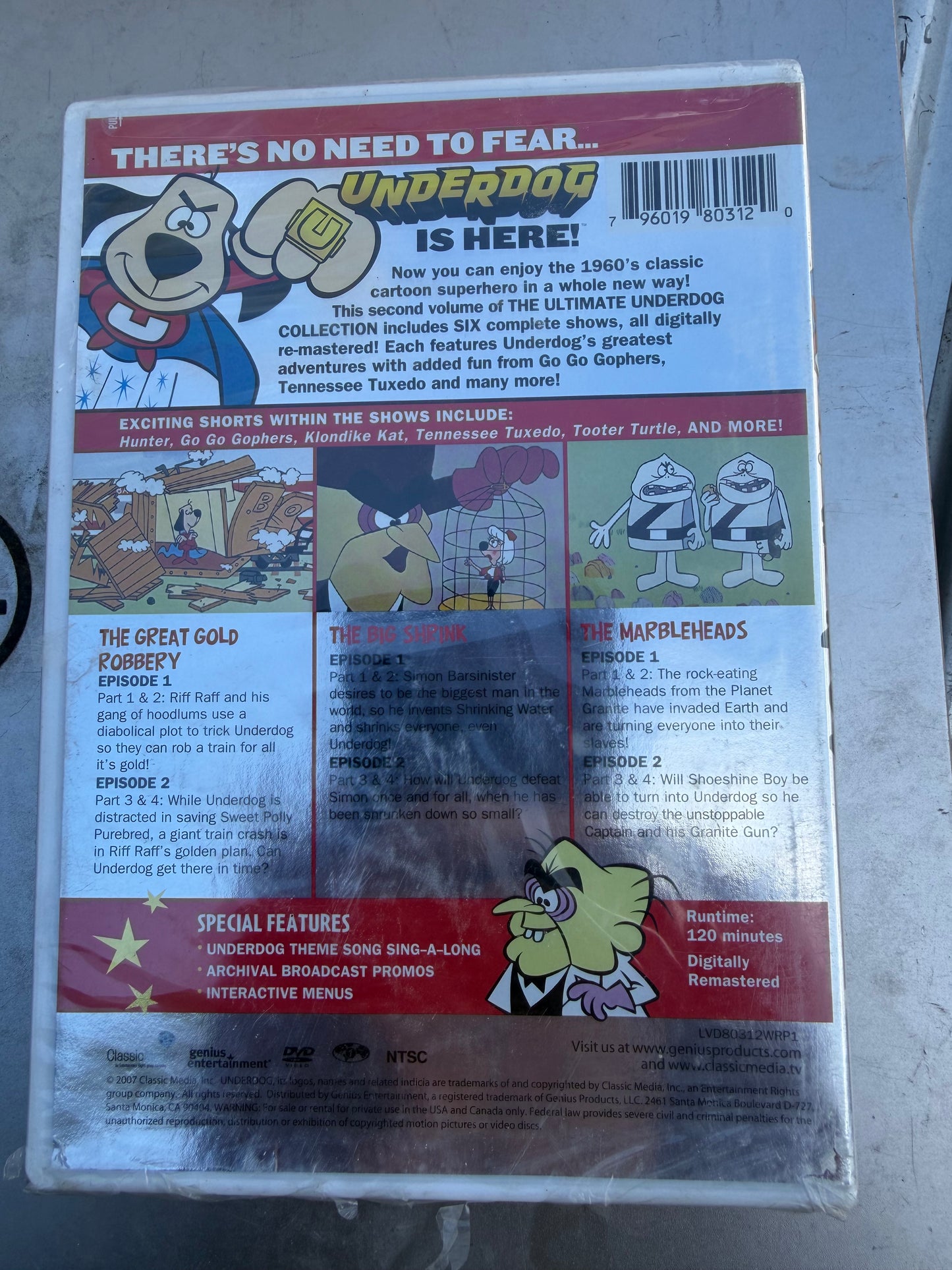 The ultimate under Dog collection 6 episodes on dvd. Volume two …
