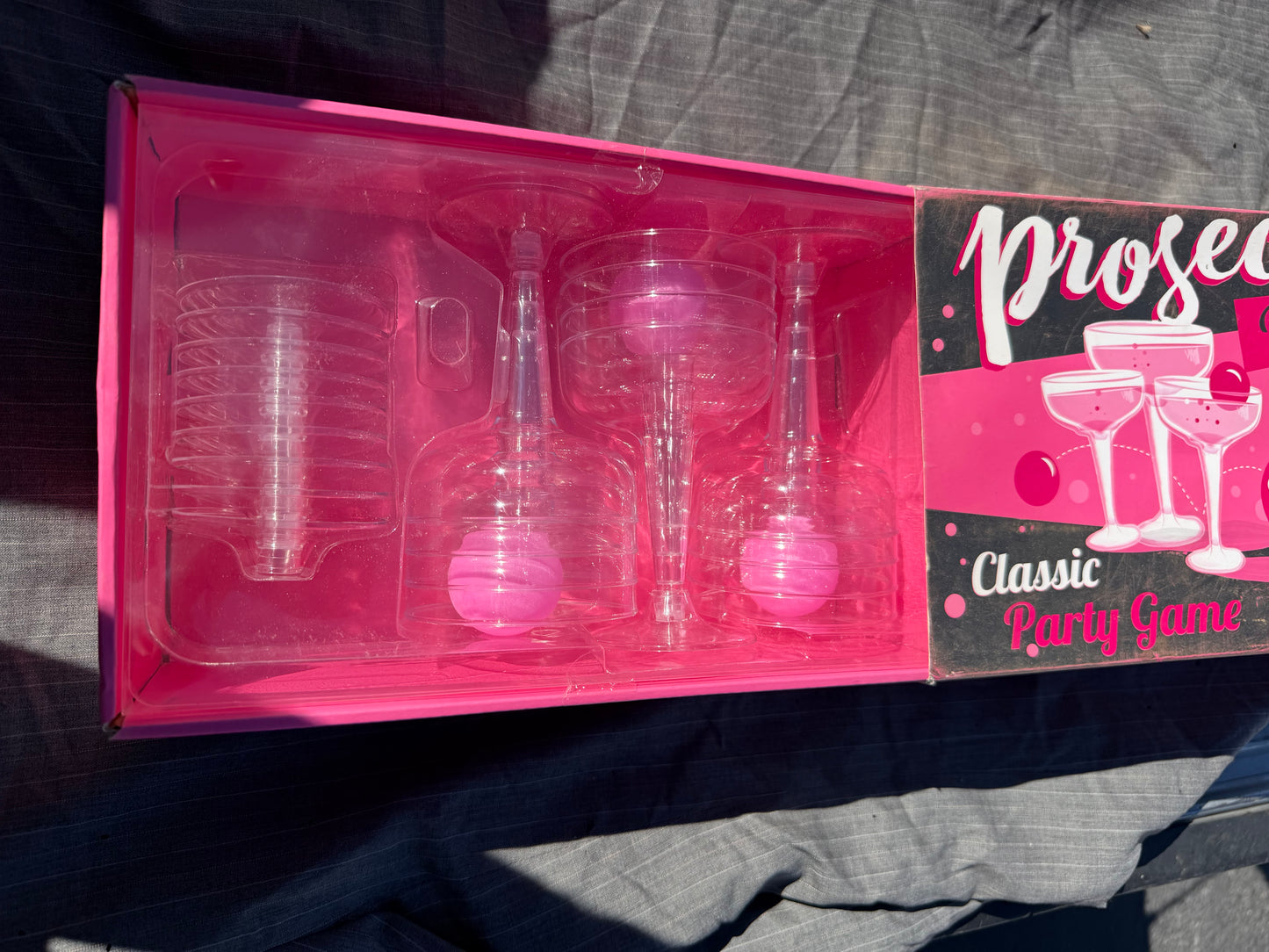 Adult party game progrecco bounes ball into cups classic drinking game new …