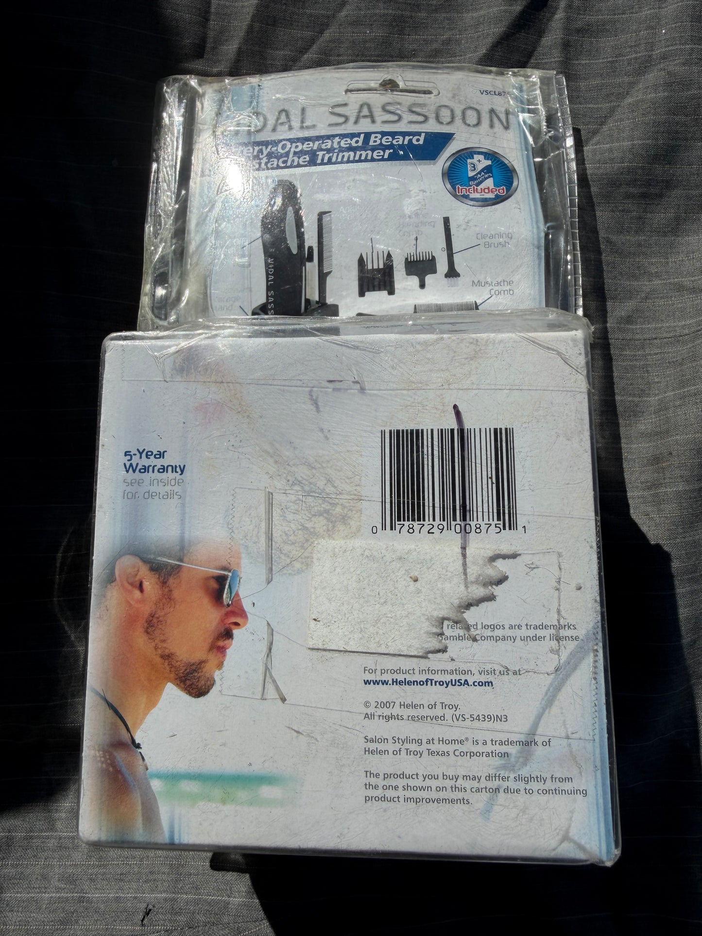 Vidal Sassoon beard and mustache trimmers new missing one part …