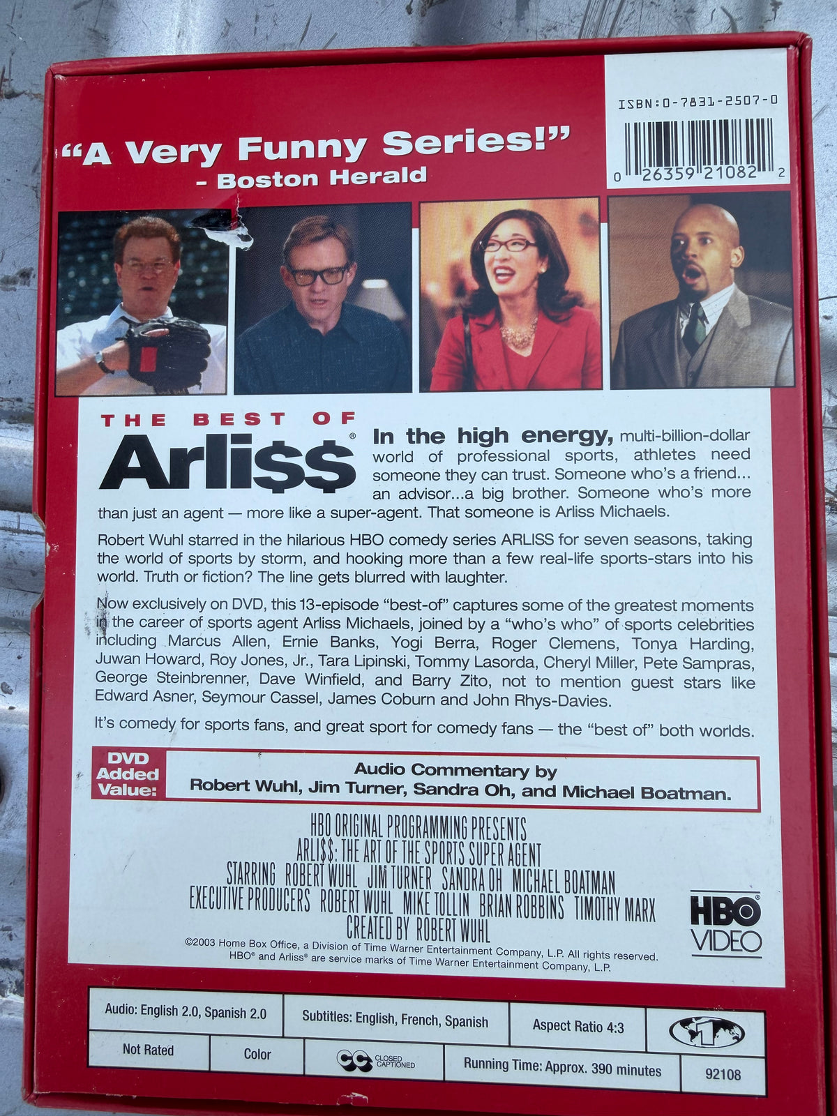 Arliss the best of on DVD 13 episodes 2 disc set used…