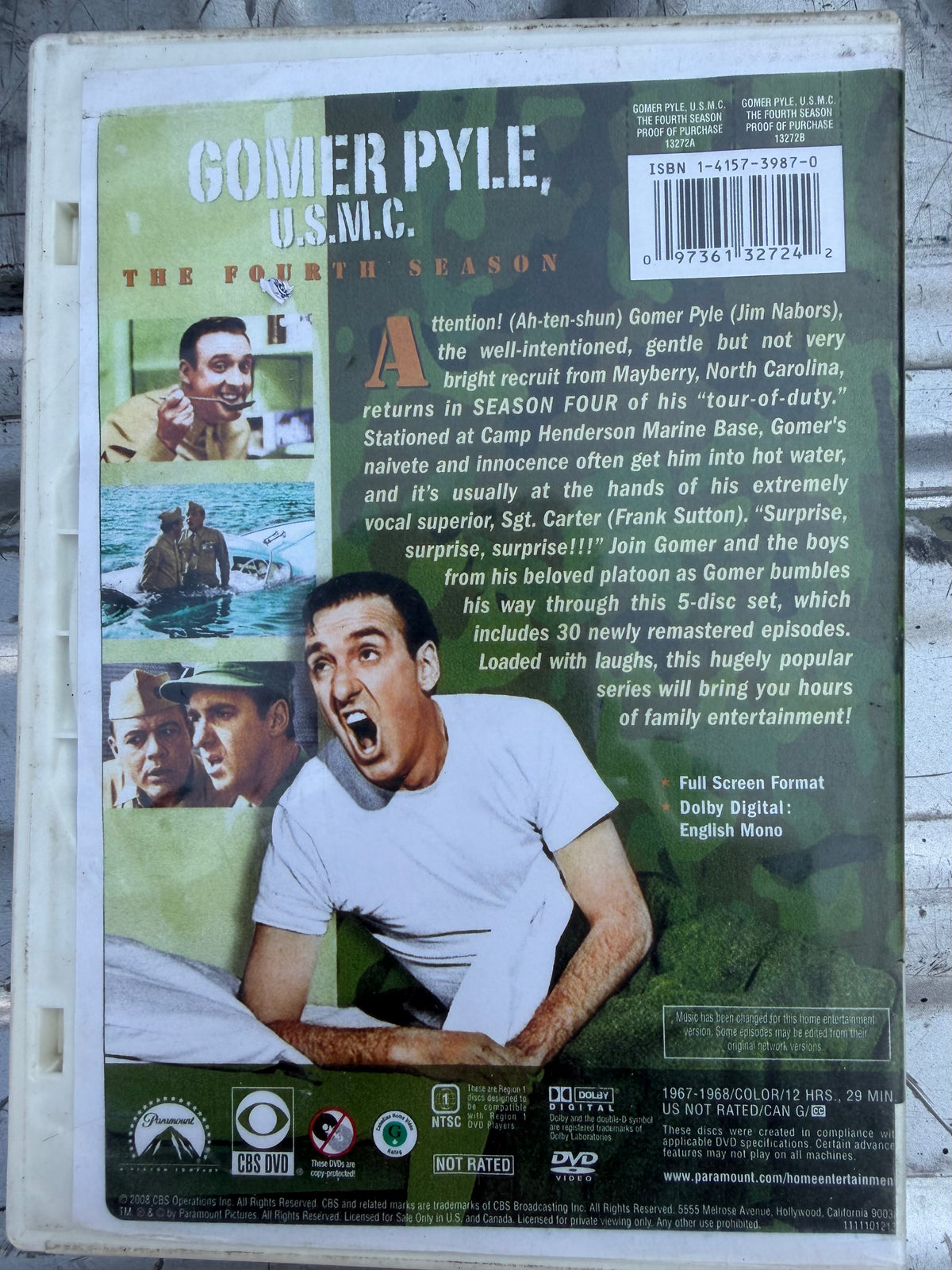 Gomer Pile the tv series season 4 used from library…
