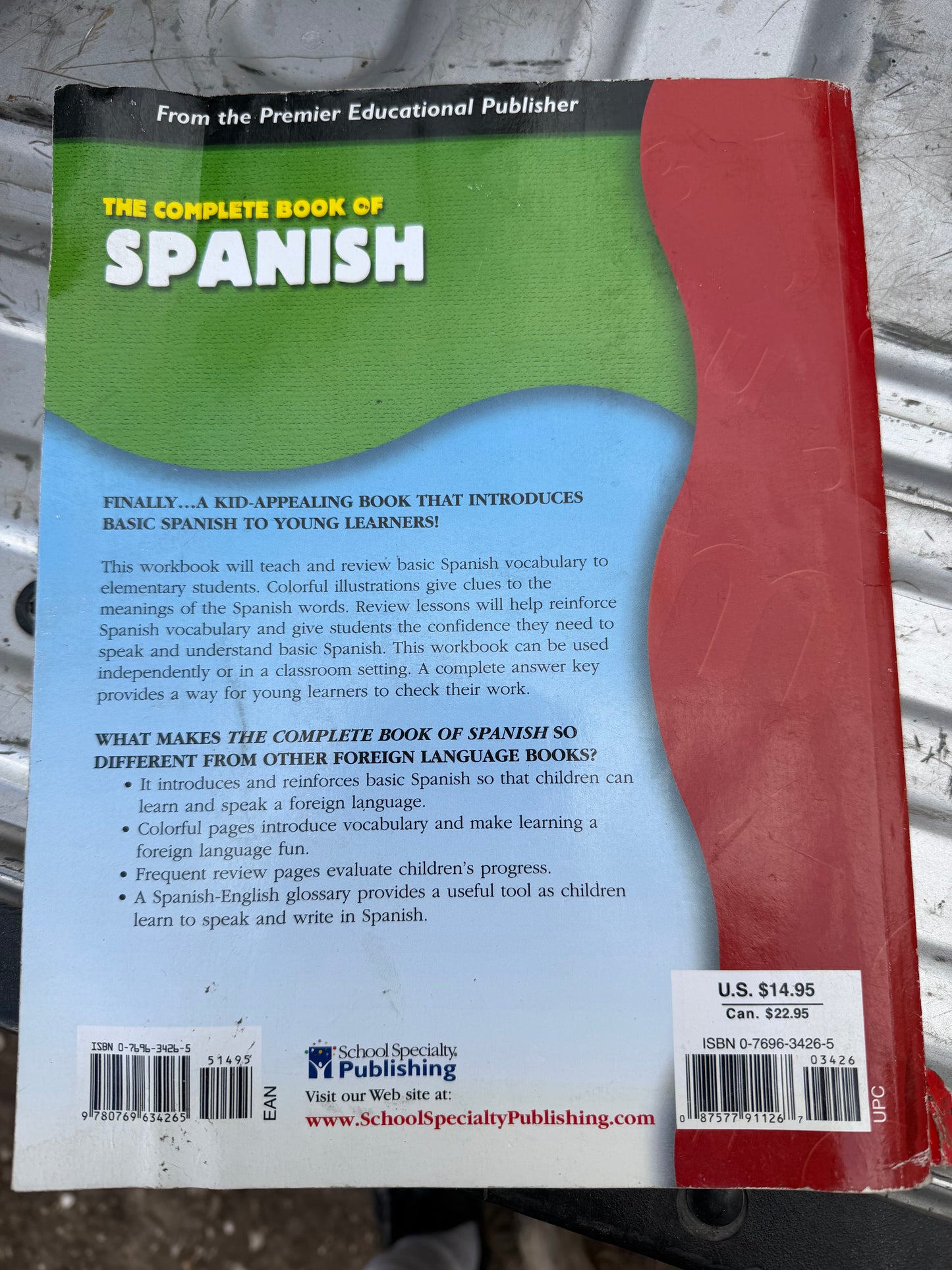 The Complete Book of Spanish grades 1-3 work book …