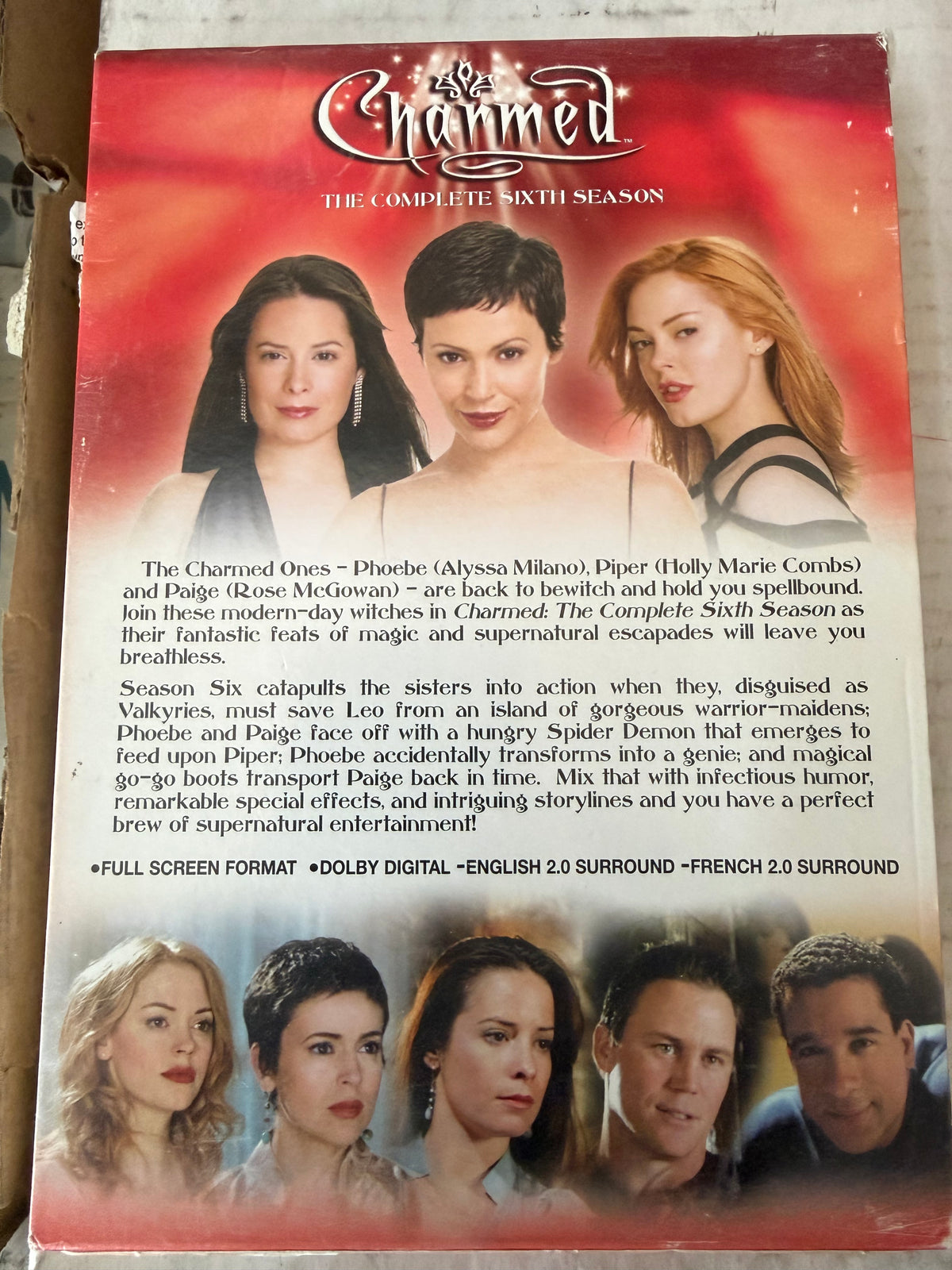 Charmed DVD tv series complete 6 th season used …