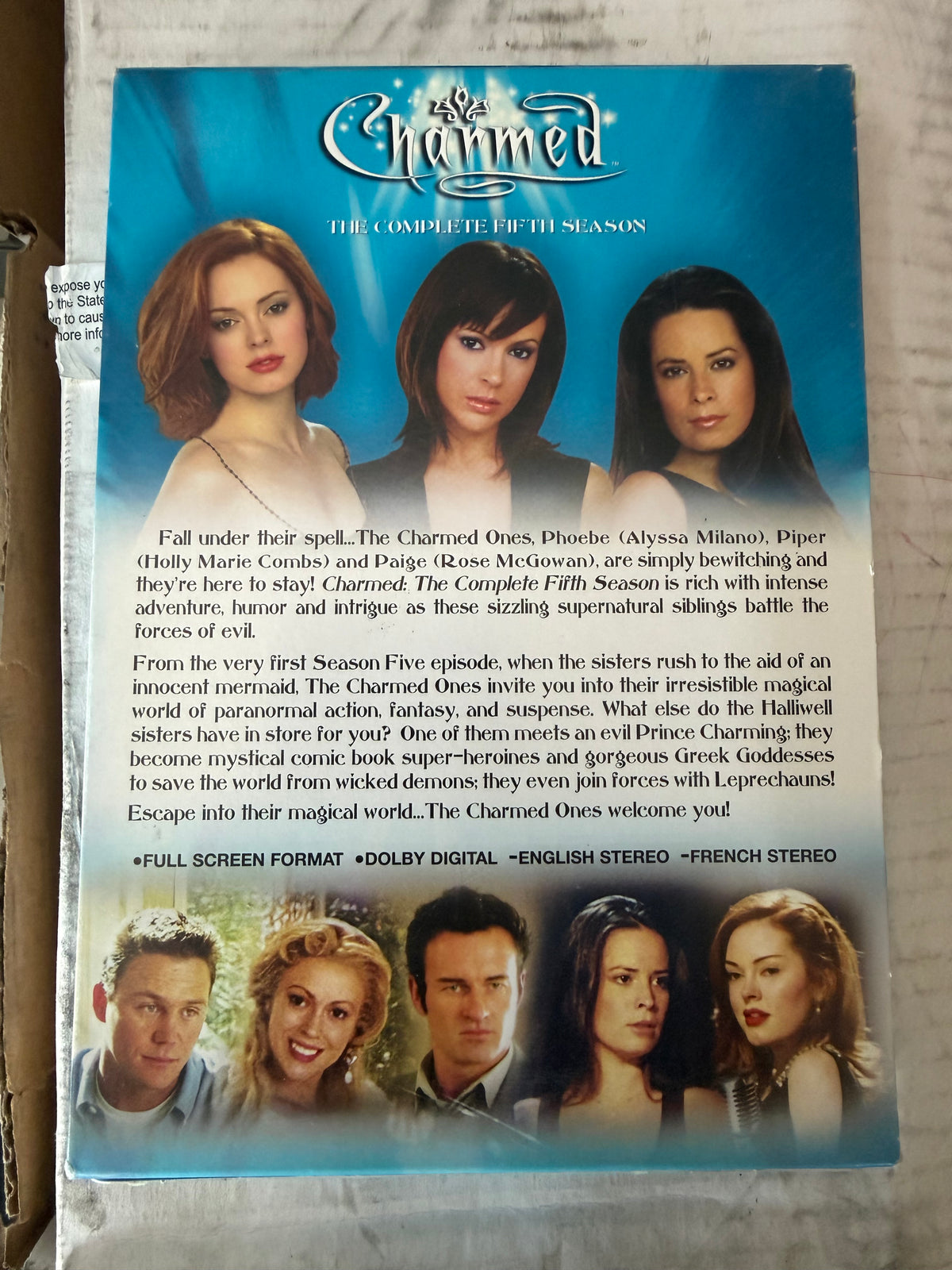 Charmed DVD set complete 5 th season used …