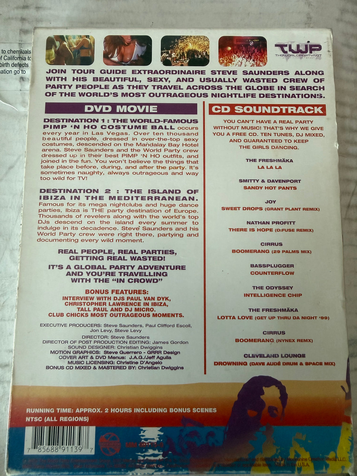 Electric Daisy Concert The World on tour E D C concert DVDs used…