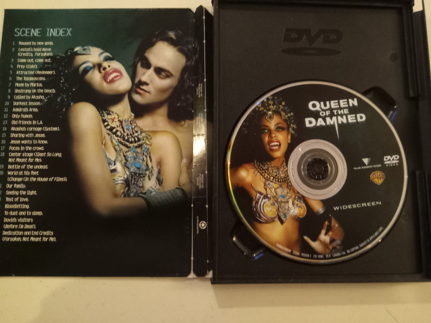 DVD: Queen Of The Damned (2002, Widescreen, Rated R) Stuart Townsend USED