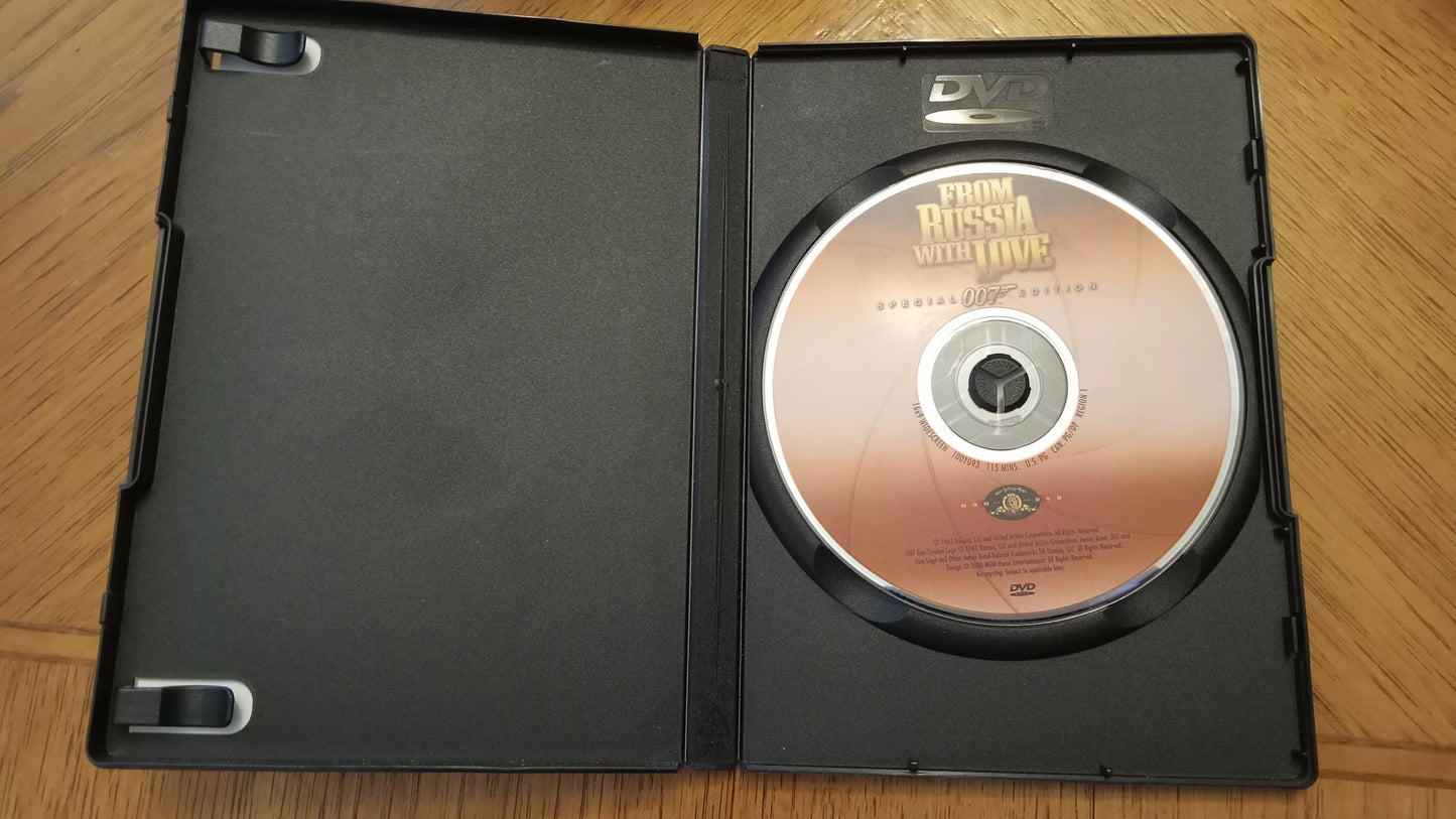 DVD From Russia With Love James Bond 007 Special Edition Widescreen Rated PG NEW/USED