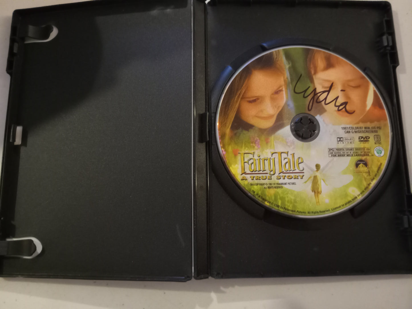 DVD: Fairy Tale A True Story (1997, Widescreen, Rated PG) Peter O'Toole USED