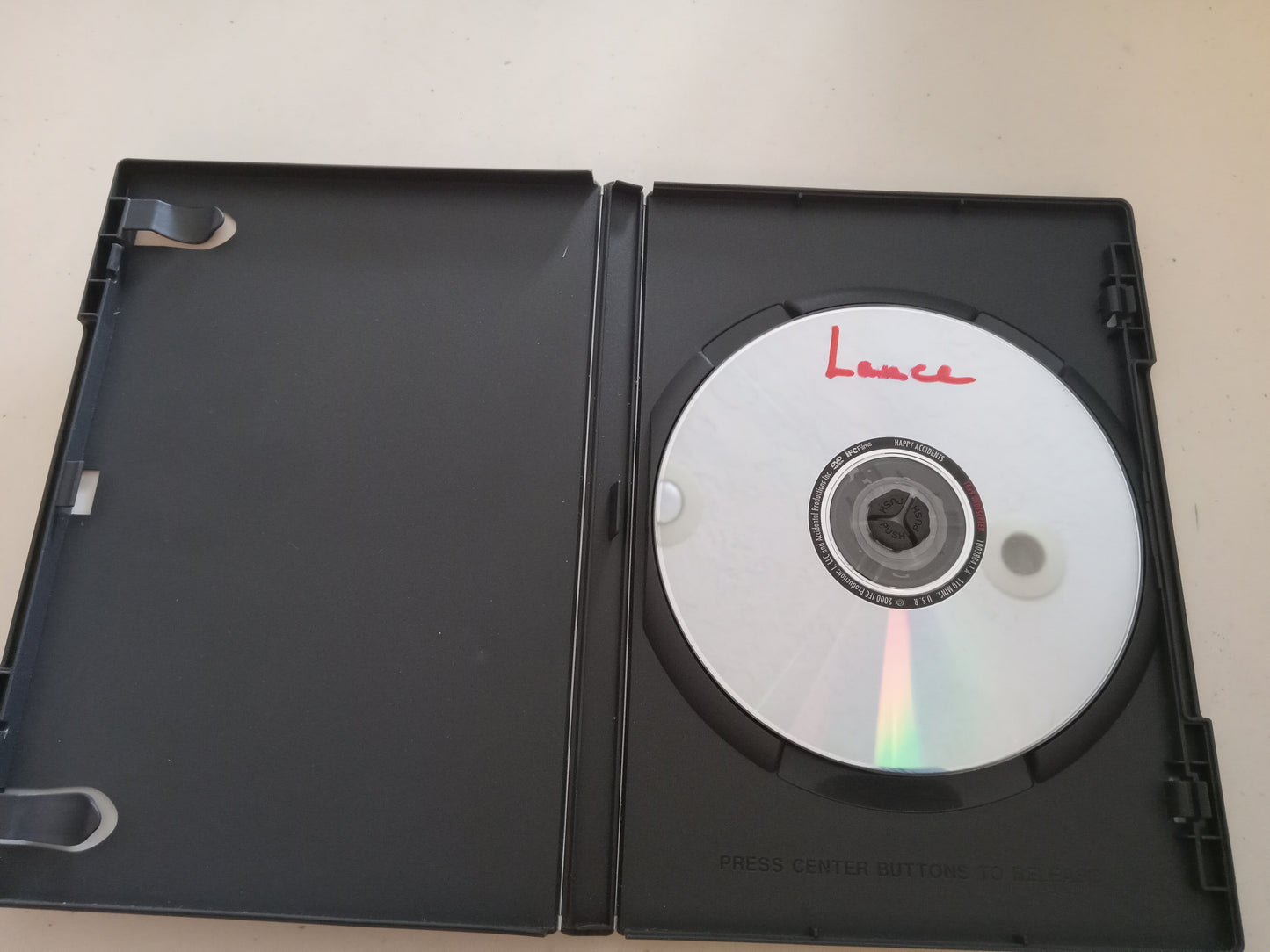 DVD: Happy Accidents (2001, Widescreen, Rated R) Marisa Tomei, USED.