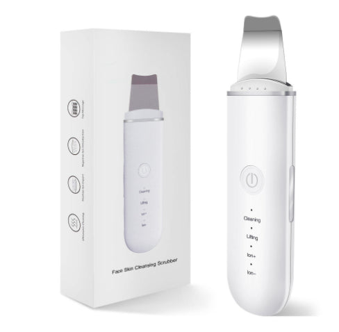 Anlan Ultrasonic Skin Lift Machine Scrubber Repair Damage Deep Pore Cleansing Stimulate Collagen NEW