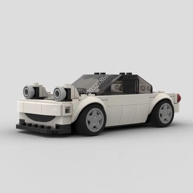 Mazda MX-5 Miata NA by Blue Ridge, Detailed Lego Model NEW
