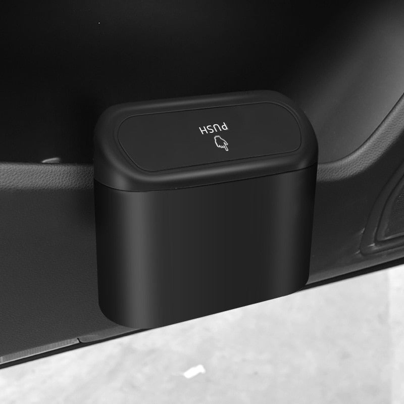 Car Truck Automotive Hanging Trash Bin Can Discrete Stylish Drip/Splash Free NEW