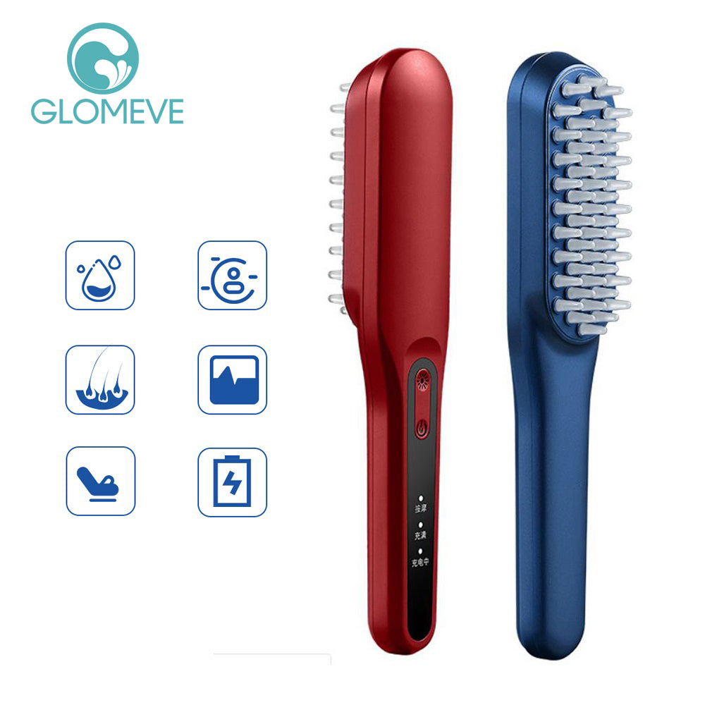 Laser Light LED Therapy Stimulate Hair Growth Comb/Brush Anti-Balding, Massage Scalp, NEW