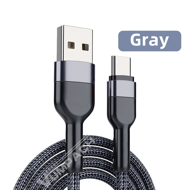 Fast Charging Data Cord USB Type-C Cable Durable NEW