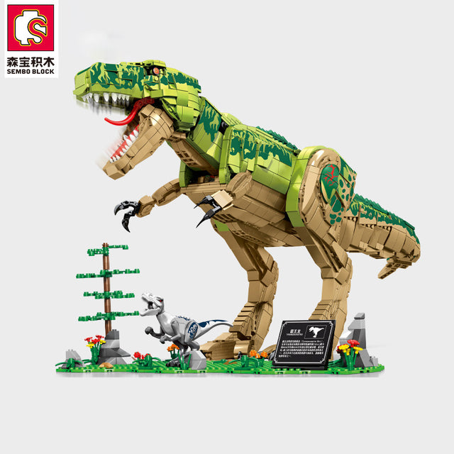 SEMBO BLOCK 2371PCS Large Tyrannosaurus Rex Dinosaur Building Blocks Toys AMB