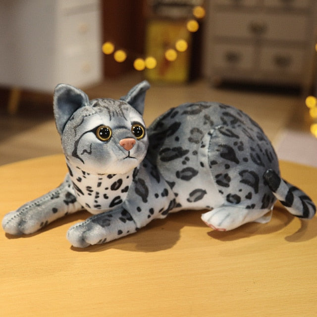 Realistic Cat Lovers Plush Stuffed Animals Toys Home Decoration Variety NEW