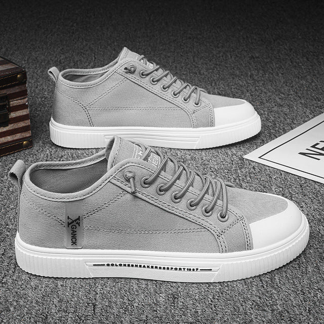 Breathable Canvas Sneakers for Men NEW