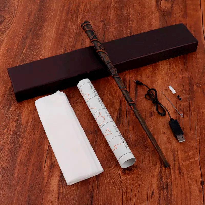 Hermione Grainger Magic Wand (Shoots Fire Balls) Harry Potter Theme NEW