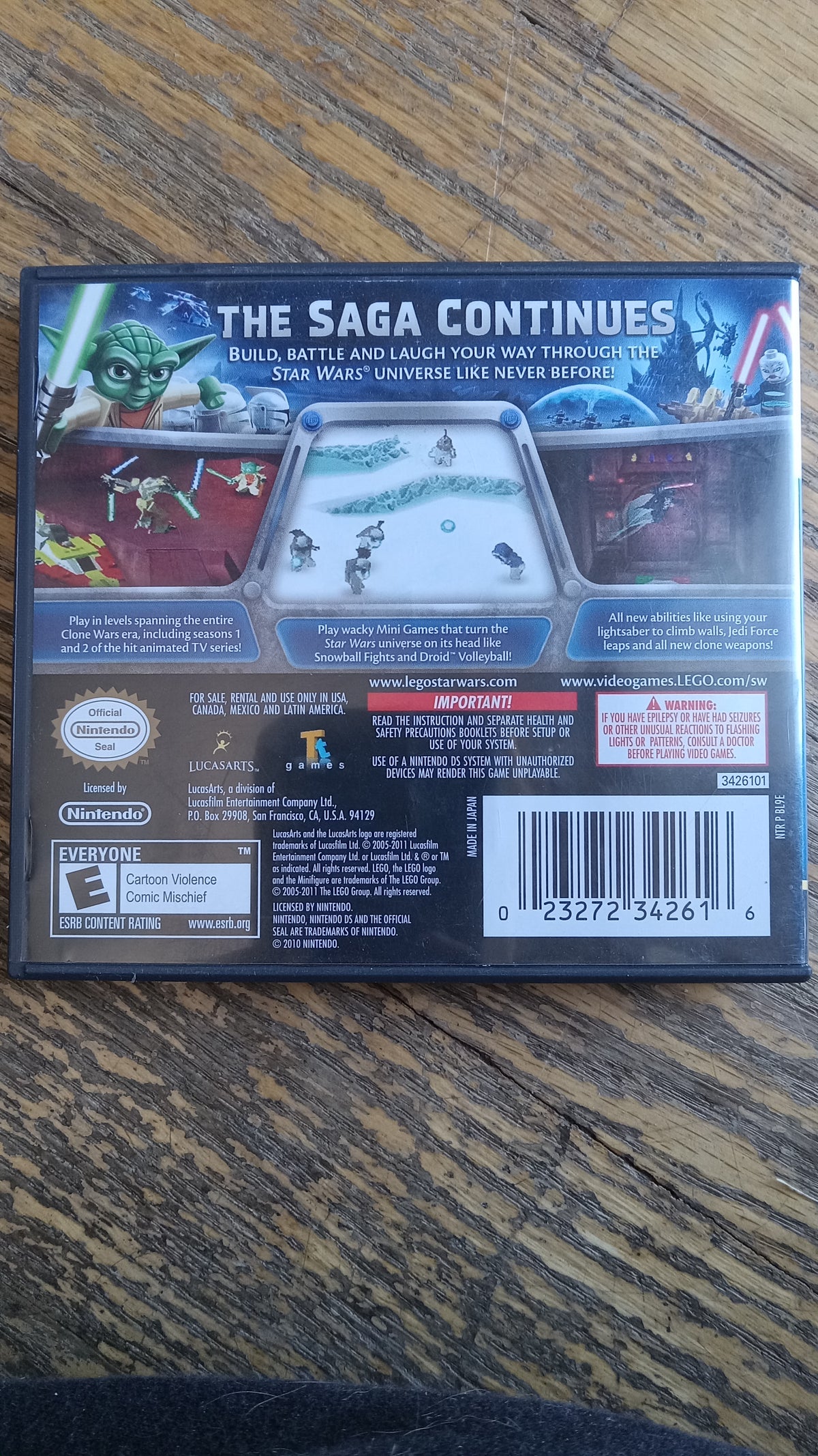 LEGO Star Wars III: The Clone Wars - Nintendo DS USED