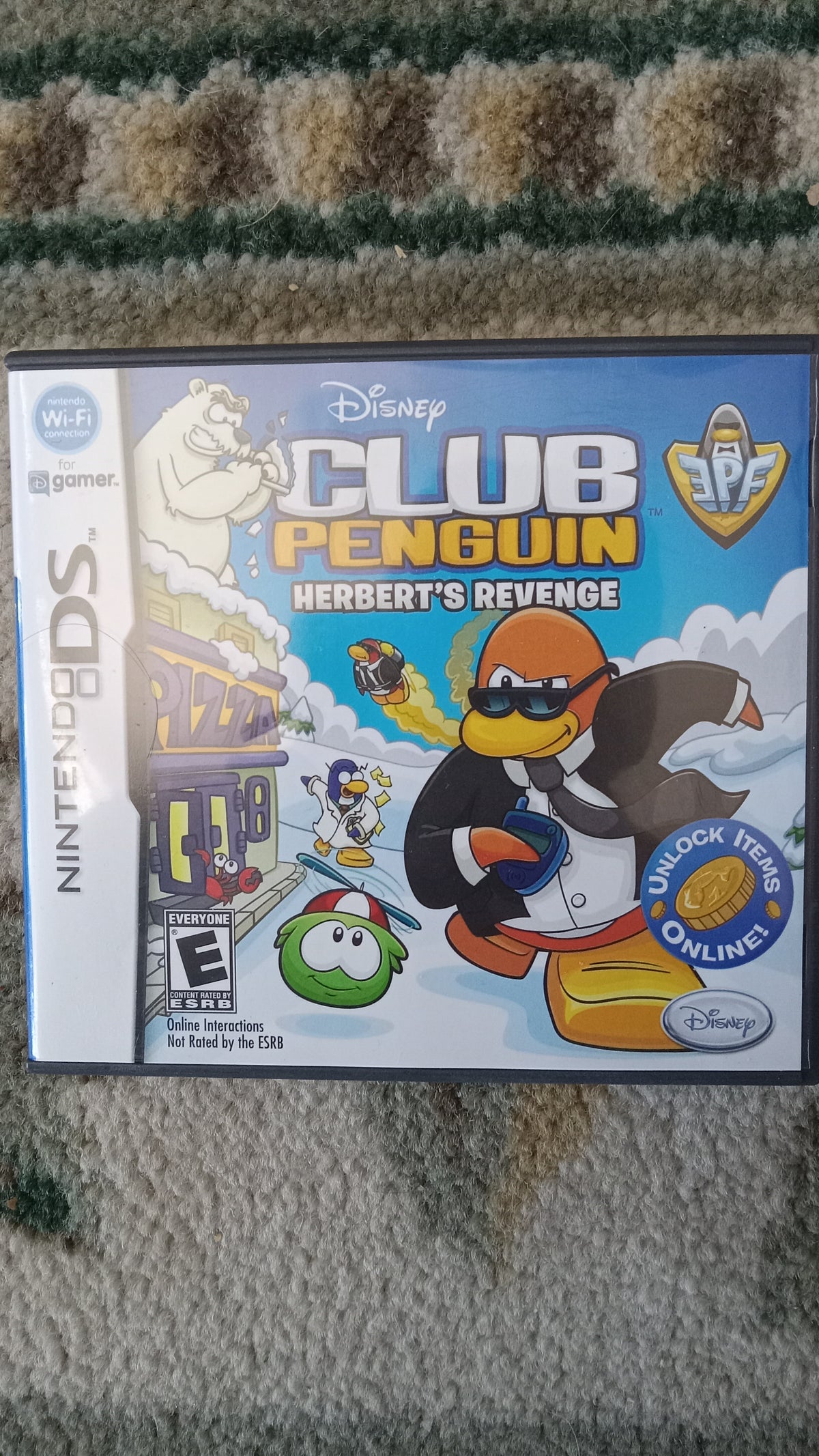 Disney Club Penguin Elite Penguin Force: Herbert's Revenge (Nintendo DS)  USED