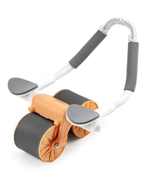 Portable Dual-wheel Ab Roller Exercise Wheel Silence Abdominal Flat Stomach AMB