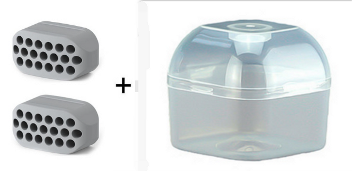 Mouth Jawline Facial Muscle Exerciser Toner High Quality Food Grade Silicon NEW