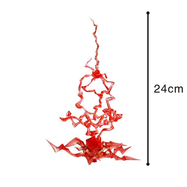 Anime Action Figure Toy Accessories Flame, Fire, Lightning, Water Accents for Figures NEW