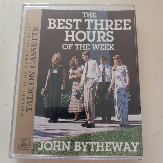 The Best Three Hours Of The Week, John Bytheway Cassette Tape, RARE USED