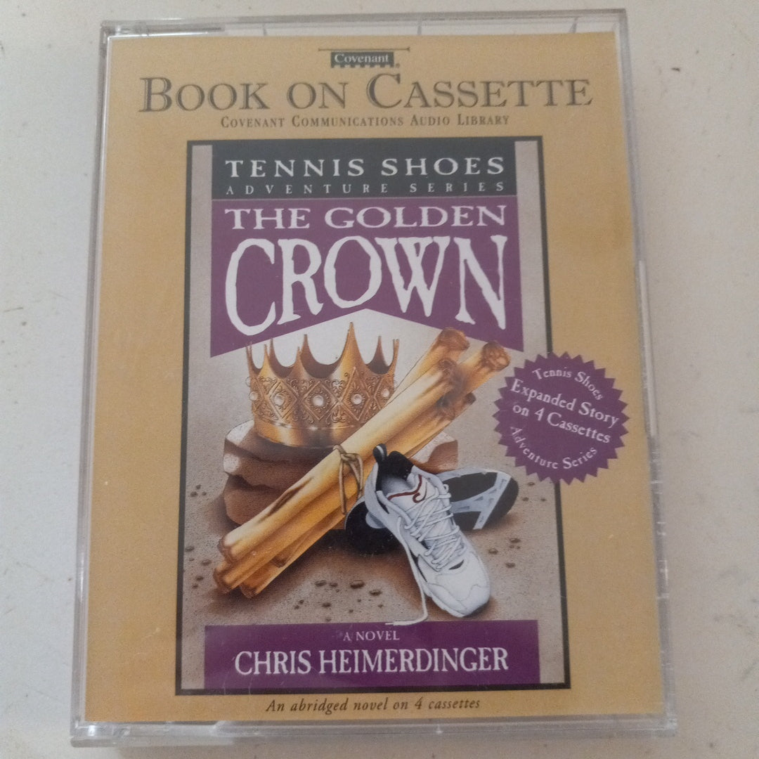 The Golden Crown, by Chris Heimerdinger, Book on Cassette Tapes (2 of 4 only), RARE USED