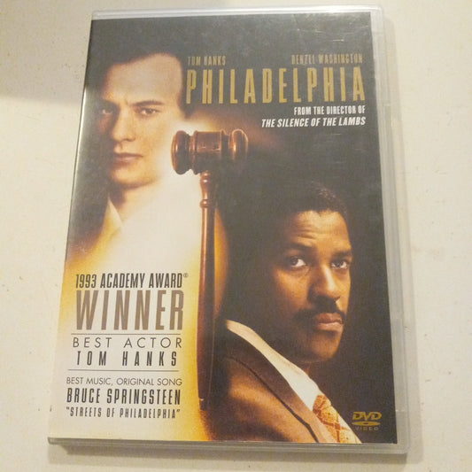 Philadelphia, DVD Movie, Widescreen, Rated PG-13, USED