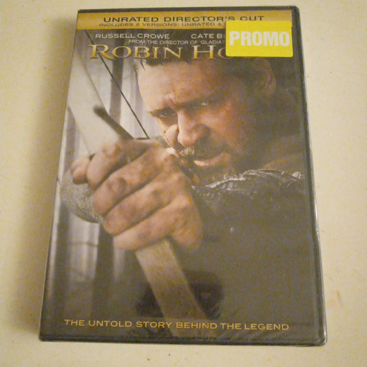 Robin Hood, DVD Movie, Russell Crowe Widescreen, Rated PG-13, NEW