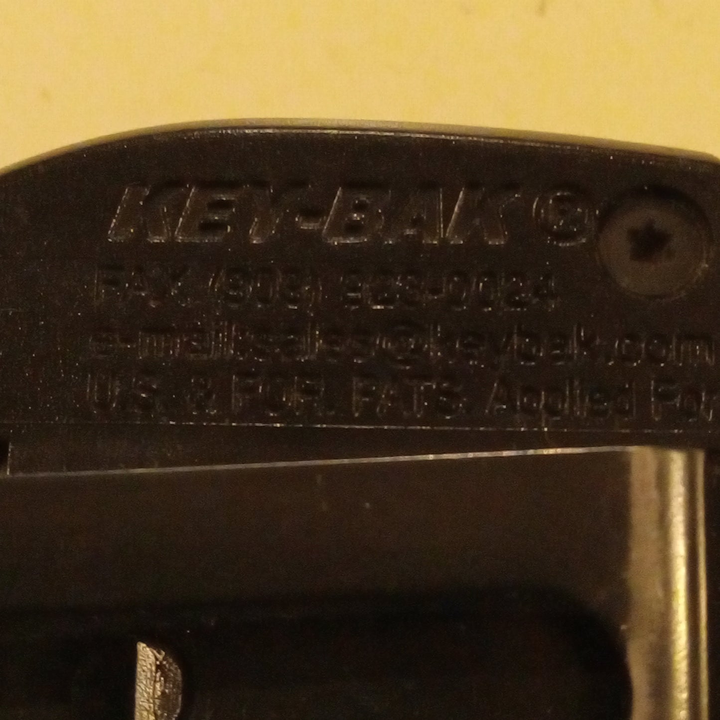 Key-Bak, Strong Auto Retractable Keychain 48" Cord w/Steel Belt Clip, SUPER48 Locking, Heavy Duty NEW