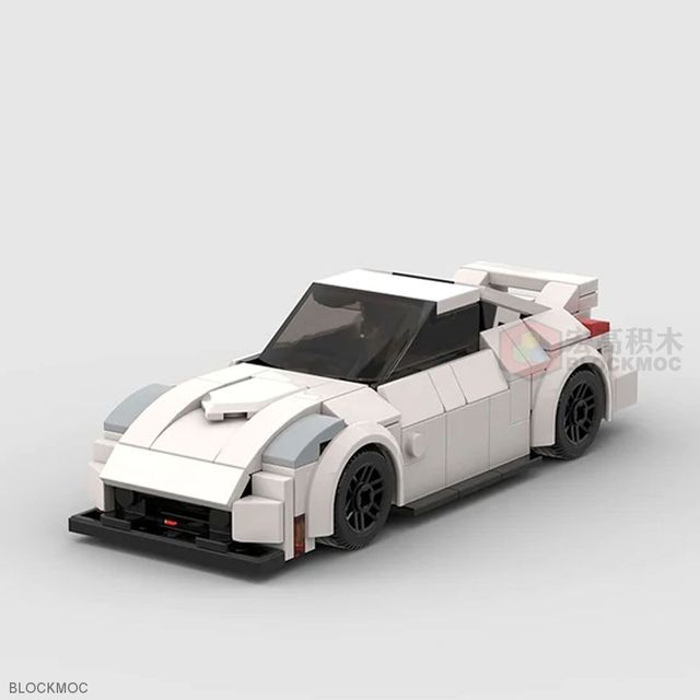 JDM Nissan Fast & Furious Blocks Build Car, Skyline GTR R34, S14, 350Z, R32, 240Z, Initial D Racing Sports Cars NEW