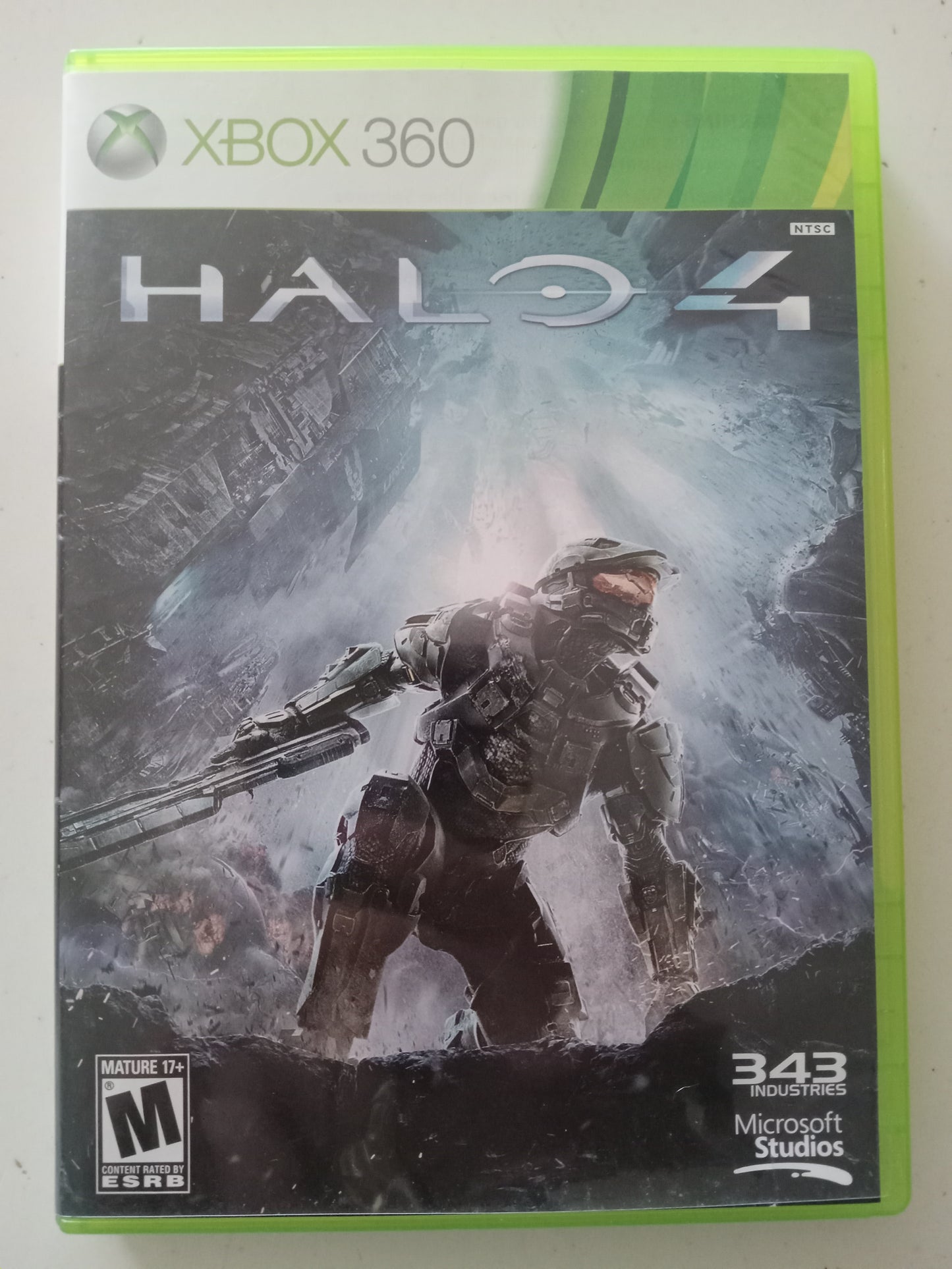 Halo 4 Xbox 360 Video Game, 2 Discs, Rated M, USED