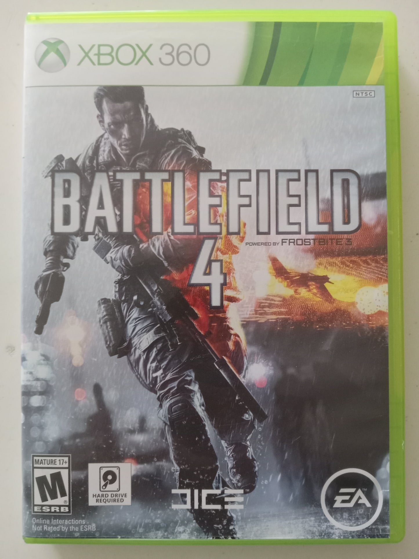 Battlefield 4 Xbox 360 Video Game, 2 Discs, Rated M, USED