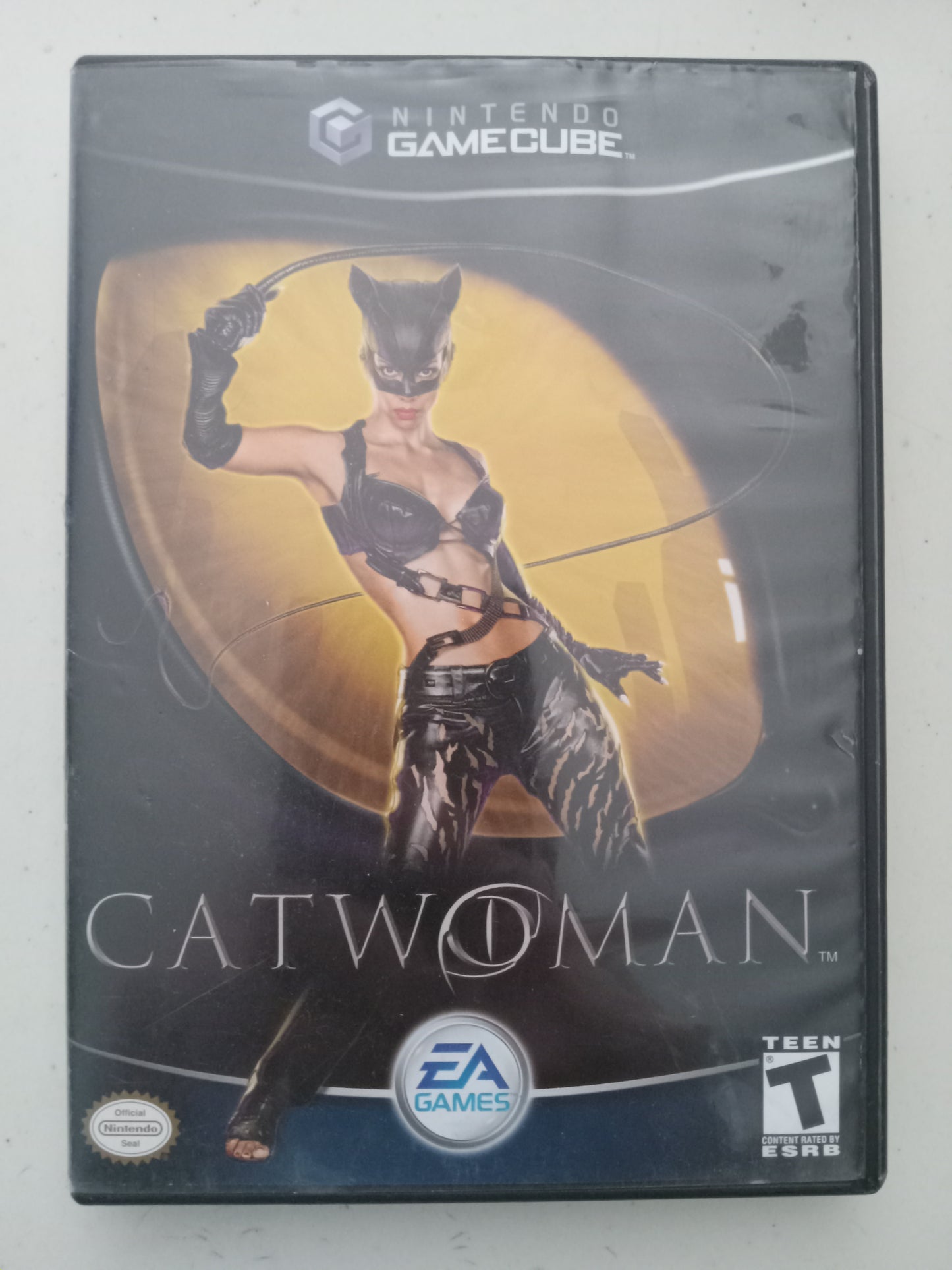 Catwoman Cat Woman, Nintendo GameCube Video Game, Rated T, USED