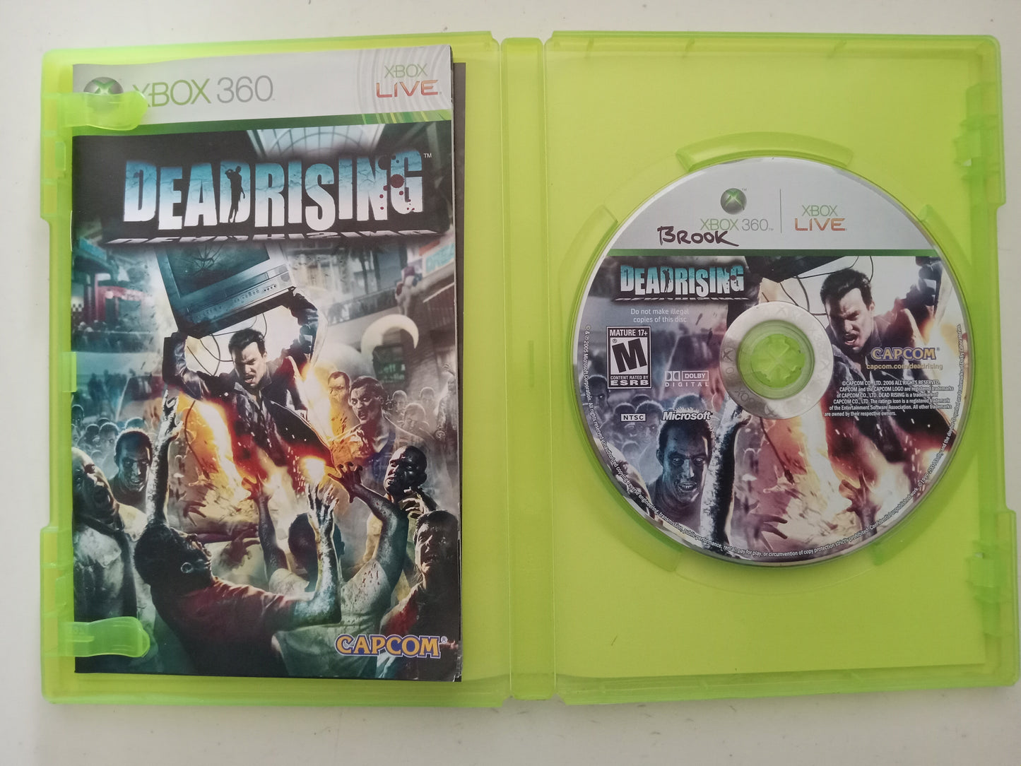 DeadRising Dead Rising, Xbox 360 Video Game, Rated M, USED