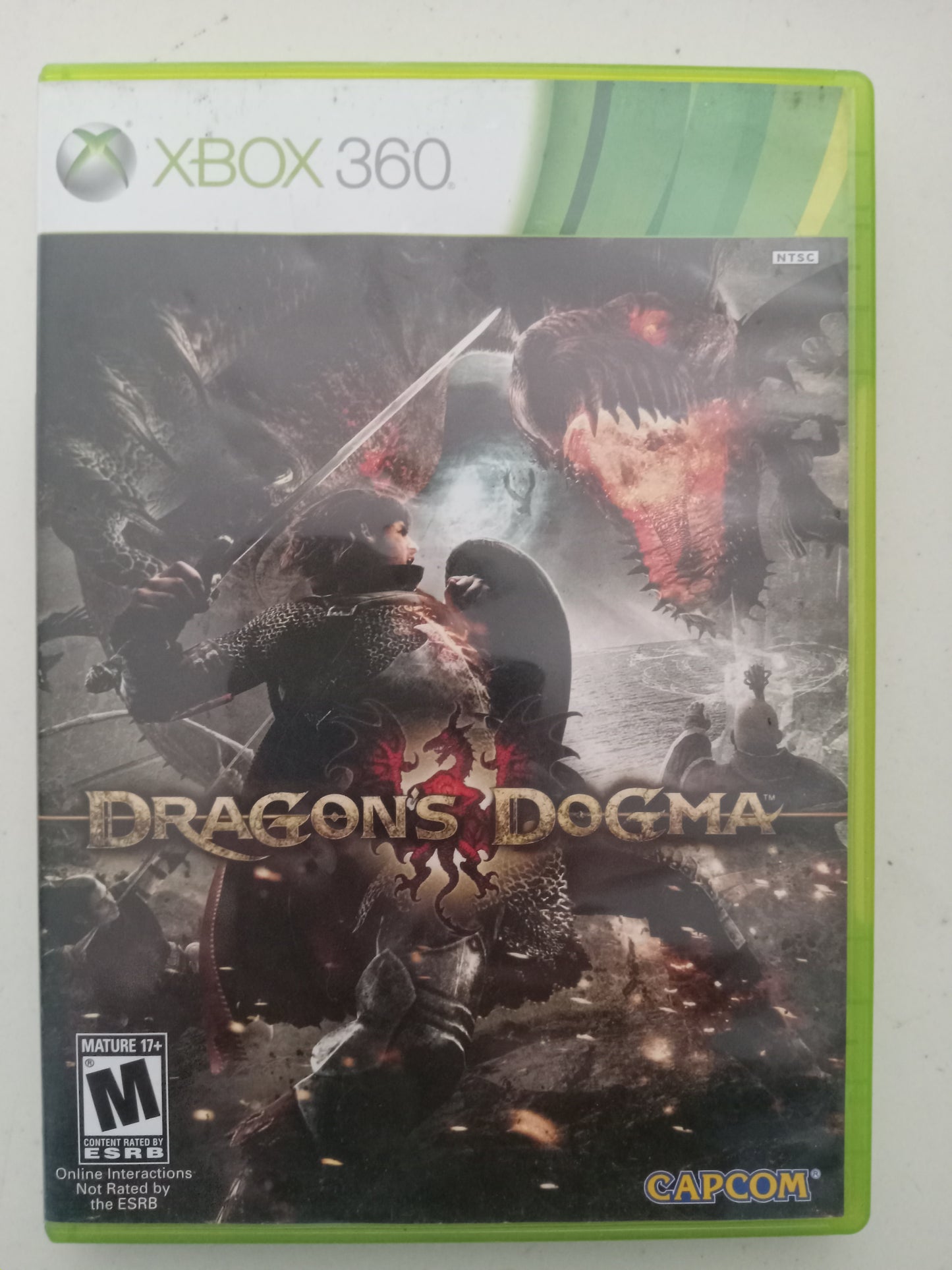 Dragons Dogma, Xbox 360 Video Game, Rated M, USED