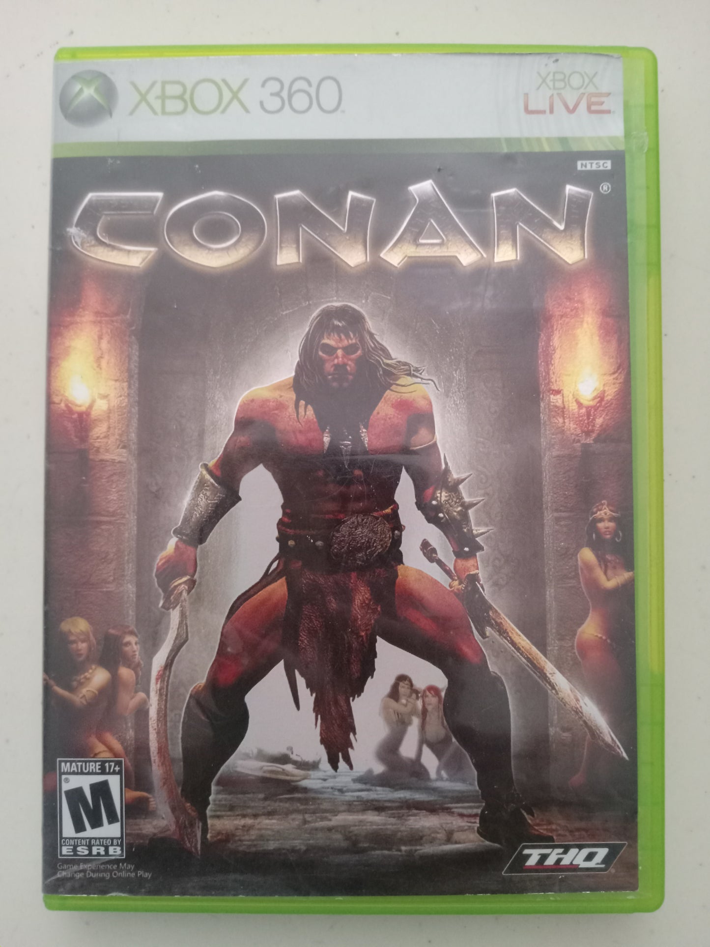 Conan, Xbox 360 Video Game, Rated M, USED