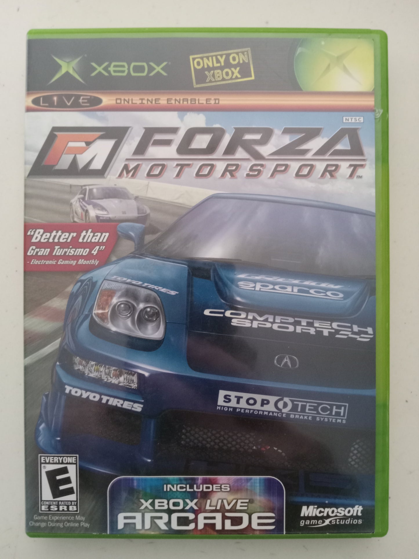 FM Forza Motorsport, original Xbox Video Game, Rated E, USED
