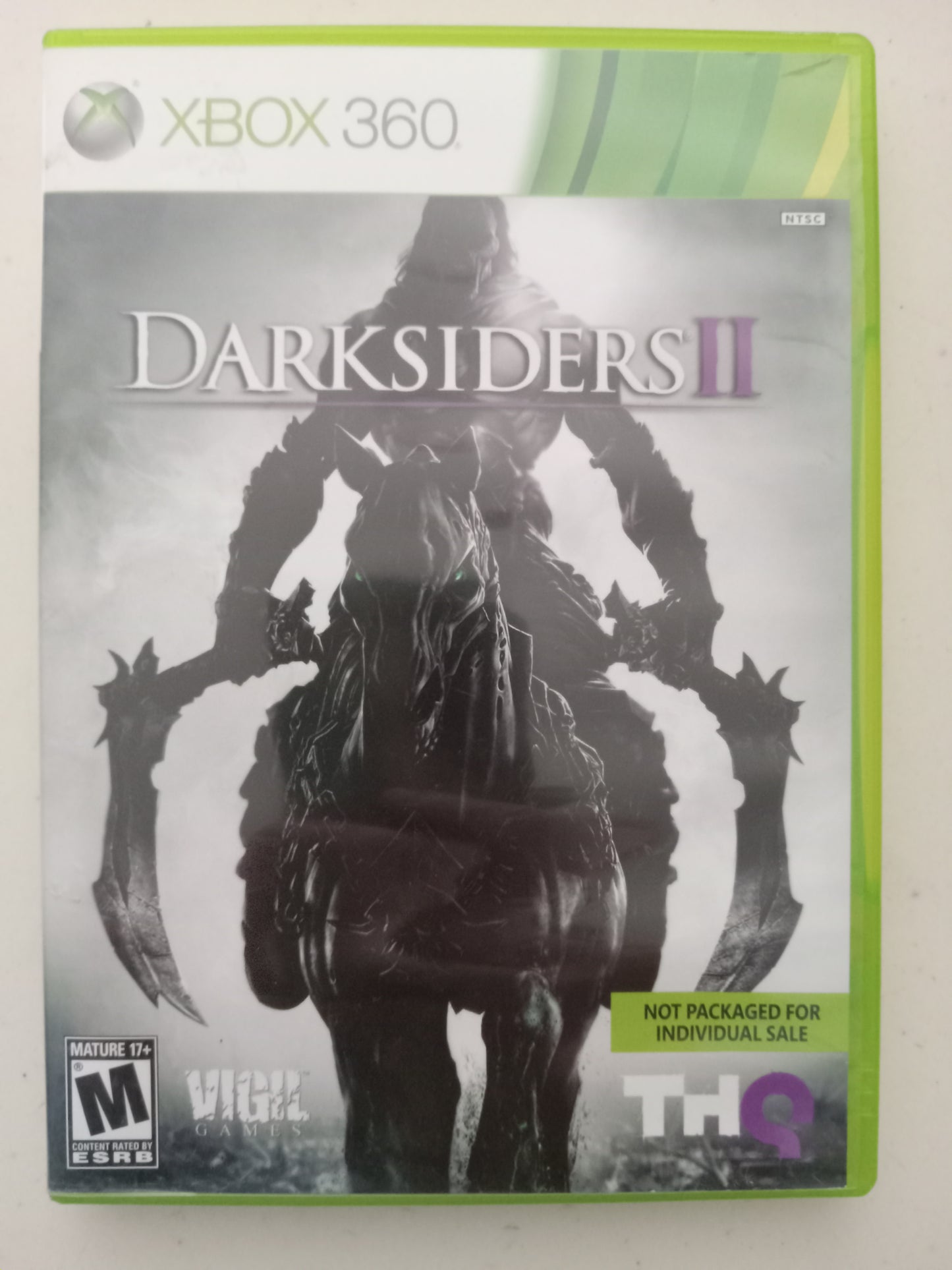 Darksiders Dark Siders II 2, Xbox 360 Video Game, Rated M, USED