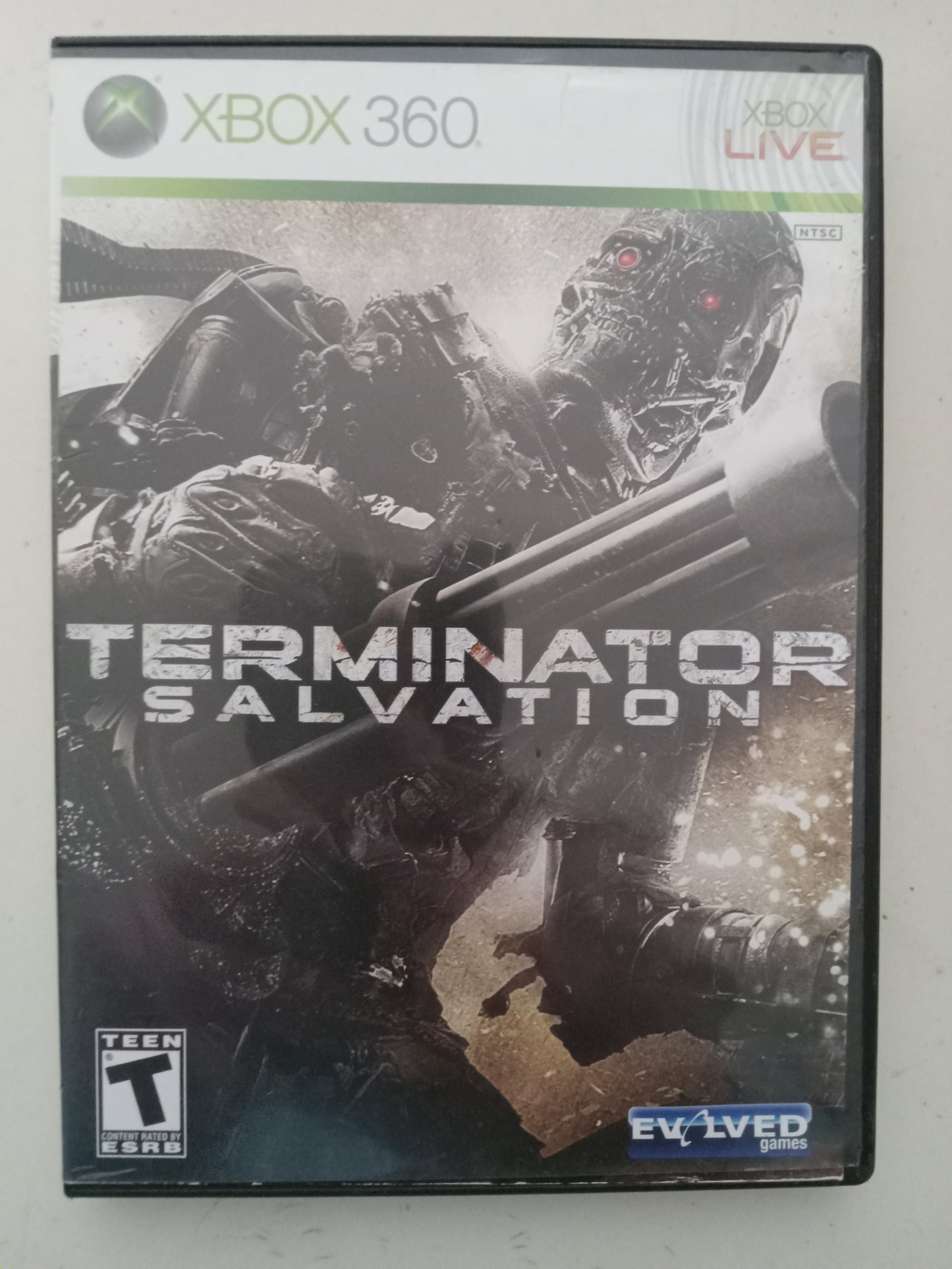 Terminator Salvation, Xbox 360 Video Game, Rated T, USED