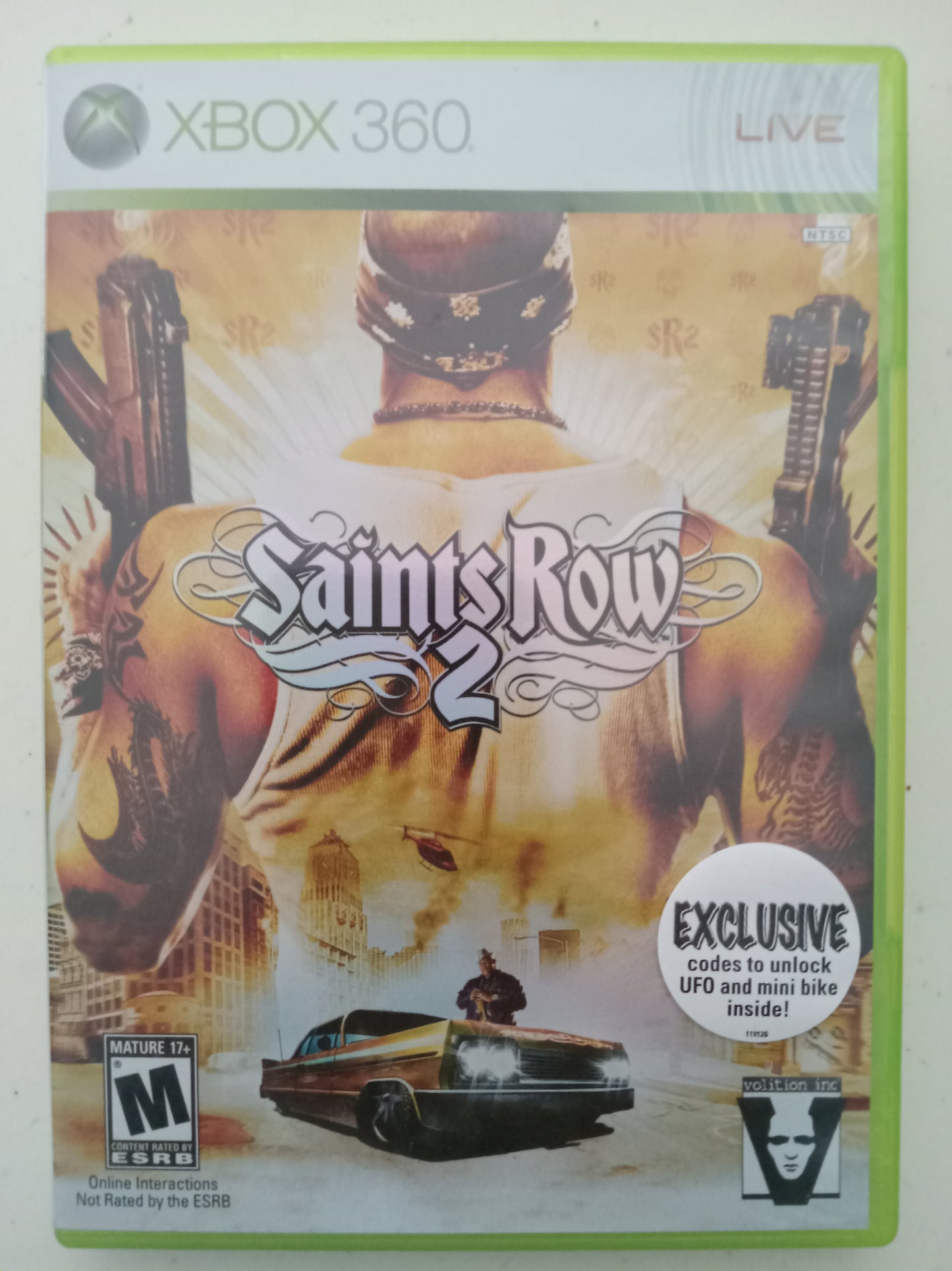 Saints Row 2, Xbox 360 Video Game, Rated M, USED