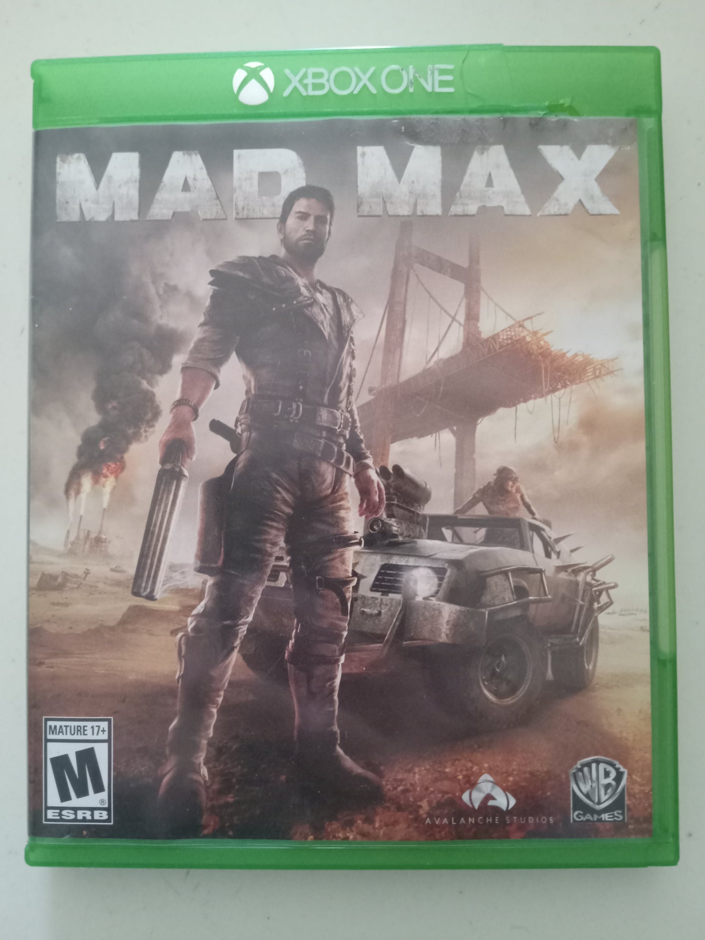 Mad Max, Xbox One Video Game, Rated M, USED