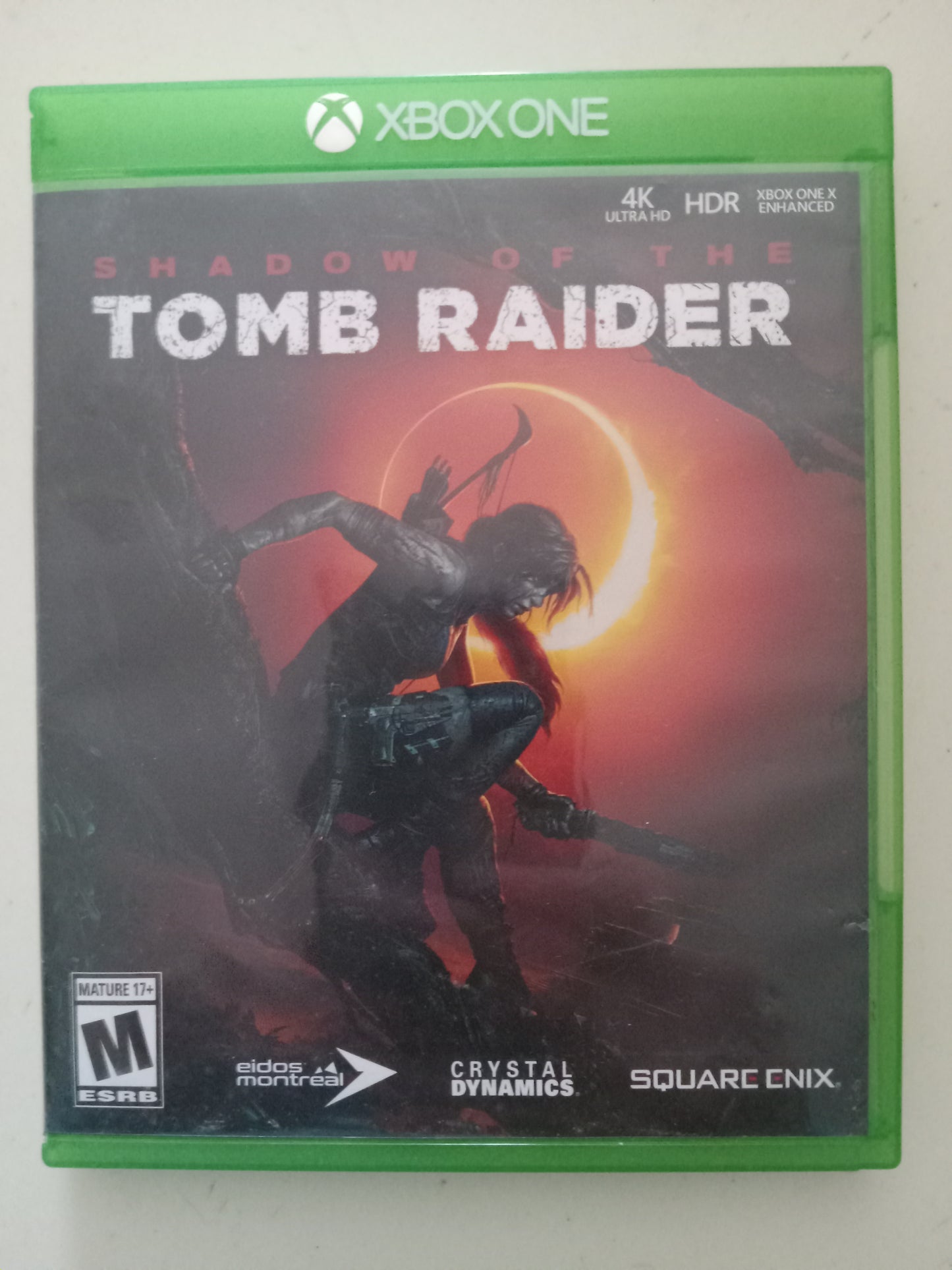 Shadow of the Tomb Raider, Xbox One Video Game, Rated M, USED