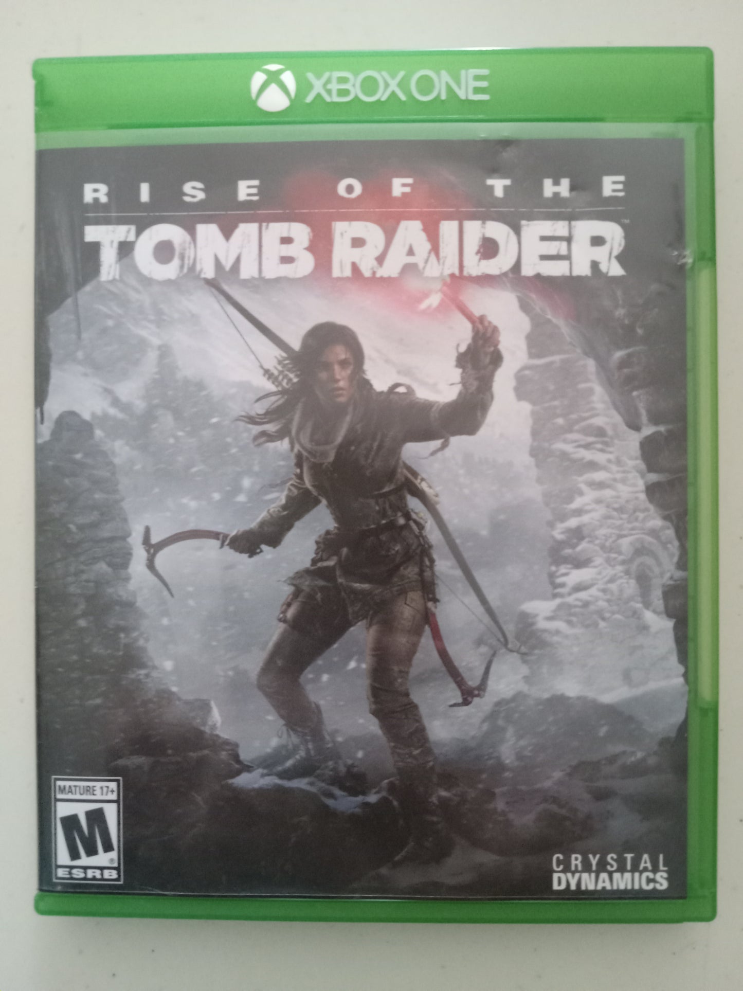 Rise of the Tomb Raider, Xbox One Video Game, Rated M, USED