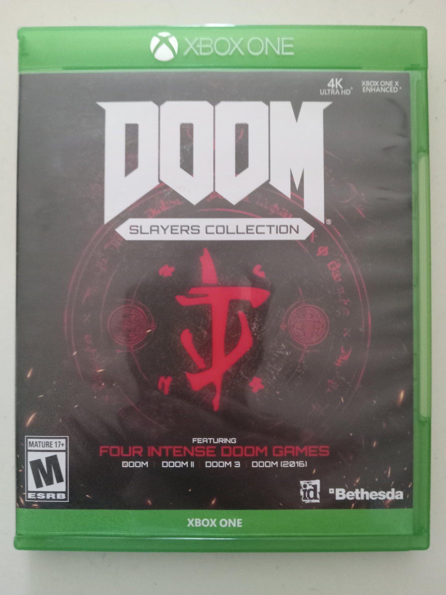 Doom Slayers Collection, Xbox One Video Game, Rated M, USED
