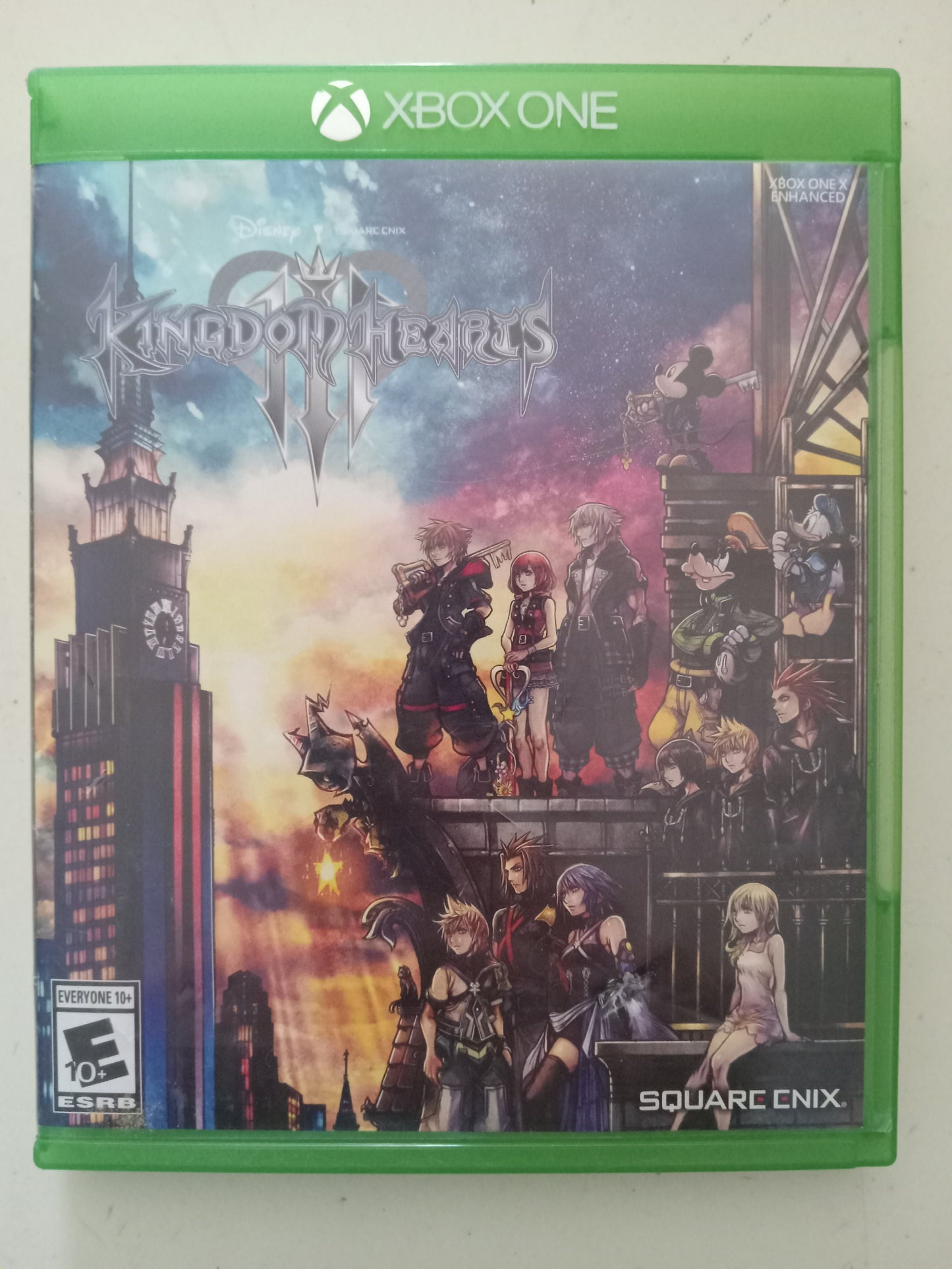 Kingdom Hearts III 3, Xbox One Video Game, Rated E, USED