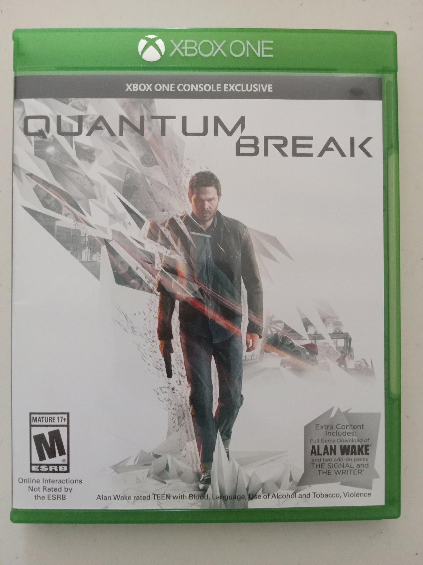 Quantum Break, Xbox One Video Game, Rated M, USED